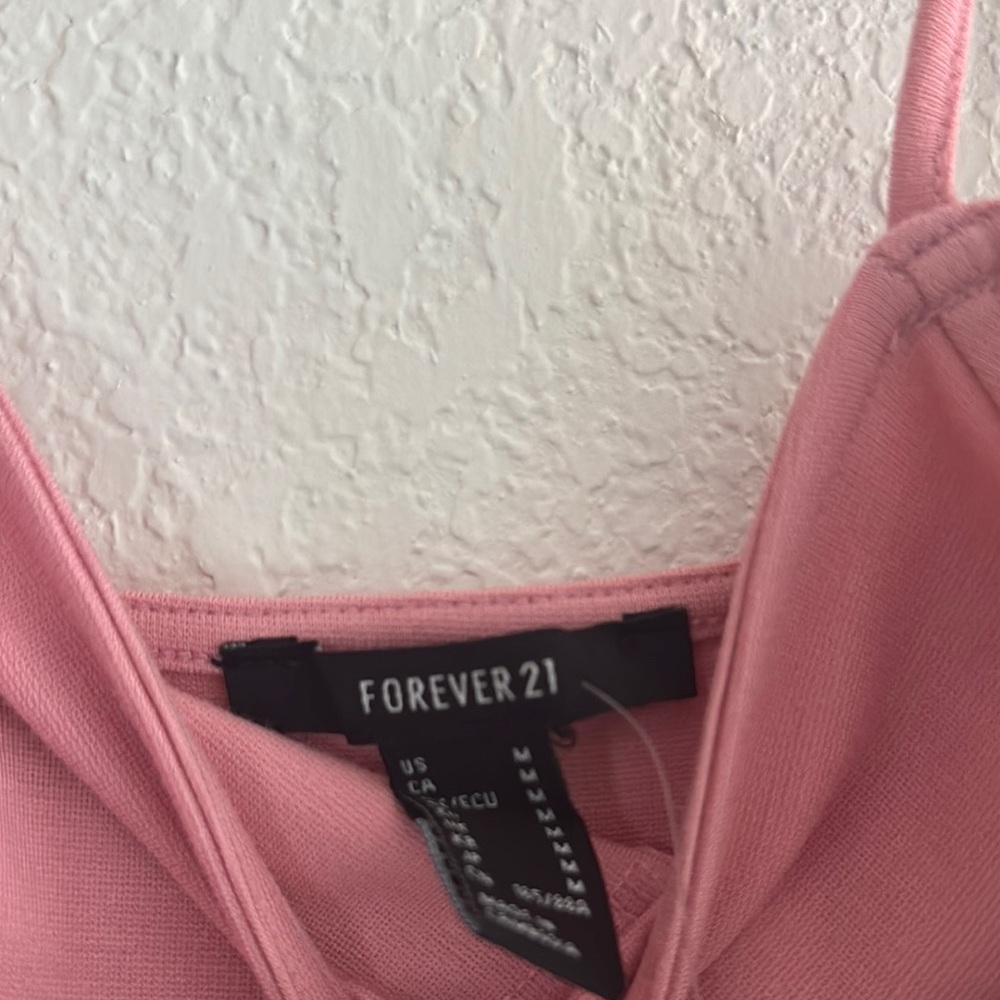 Forever 21 Pink Sleeveless Sheath Mini Dress - Picture 2 of 5